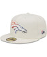 Фото #5 товара Men's Cream Denver Broncos Chrome Color Dim 59FIFTY Fitted Hat