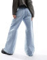 Cotton On super baggy wide leg jeans in palm blue