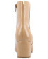 ფოტო #3 პროდუქტის Women's Adria Tru Comfort Foam Faux Leather Round Toe Booties