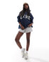 The Couture Club varisty hoodie in navy