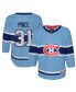 Фото #1 товара Футболка для мальчиков OuterStuff Carey Price Montreal Canadiens 2.0 Special Edition Light Blue