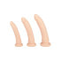 Naturdildo‑Set, 3 Teile, 17‑23,5 cm