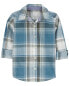 Baby Plaid Button-Front Shirt 12M