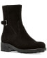 ფოტო #1 პროდუქტის Heritage Women's Havan Buckled Wedge Booties, Created for Macy's