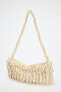 FAUX PEARL SHOULDER BAG