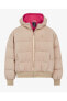 Фото #8 товара W Puffer Flexi Hooded Jacket Kadın Bej Mont S212007-211