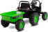 Фото #6 товара Toyz Traktor na akumulator z przyczepką Caretero Toyz Hector akumulatorowiec + pilot - zielony