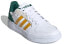Фото #4 товара Кеды adidas neo Entrap защитные и износостойкие в низком стиле мужские бело-желто-зеленые G55068 Entrap