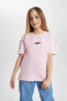 Kız Çocuk T-shirt C1202a8/pn441 Pınk