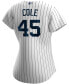 Фото #2 товара Women's Gerrit Cole White New York Yankees Home Replica Player Jersey