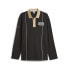 Puma Pl Statement Long Sleeve Polo Shirt Mens Black Casual 62101601