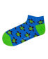 ფოტო #2 პროდუქტის Men's Turtle Novelty Ankle Socks