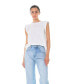 ფოტო #2 პროდუქტის Women's Folded Sleeve Top