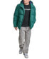 Фото #8 товара Men's Quilted Full-Zip Hooded Puffer Jacket