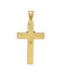 ფოტო #3 პროდუქტის 14K Yellow Gold Cross Rosary Pendant for Women