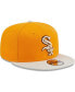 ფოტო #2 პროდუქტის Men's Gold Chicago White Sox Tiramisu 9FIFTY Snapback Hat