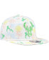 Фото #2 товара Men's White Milwaukee Bucks Palm Trees and Waves Golfer Adjustable Hat