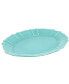 Chloe Turquoise Oval Platter - фото #1