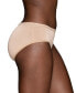 Белые трусы с блеском для женщин Vanity Fair illumination Body Shine Hipster 18107 rose beige, 8 - фото #4