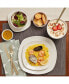 Фото #14 товара Inspiration by Denmark Soft Square 42 Pc. Dinnerware Set, Service for 6