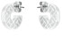 Фото #1 товара Non-traditional round earrings made of 2780480 steel