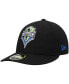 ფოტო #3 პროდუქტის Men's Black Seattle Sounders FC Primary Logo Low Profile 59FIFTY Fitted Hat