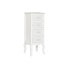 Chest of drawers Home ESPRIT White Wood MDF Wood Romantic 40 x 36 x 100 cm