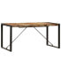 Фото #3 товара Dining Table 63"x31.5"x29.5" Solid Reclaimed Wood