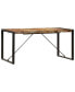 Dining Table 63"x31.5"x29.5" Solid Reclaimed Wood