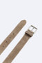 NUBUCK LEATHER BELT