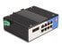 Фото #1 товара Delock Industrie Gigabit Ethernet Switch 8 Port RJ45 2 SFP für