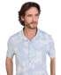 Фото #3 товара Men's Hula Short Sleeve Button Up Shirt