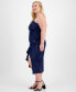 Фото #2 товара Trendy Plus Size Ruffled Midi Dress