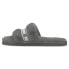 Фото #3 товара Puma Fluff Slide Womens Grey Casual Sandals 38493702