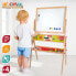 WOOMAX 2 In 1 Magnetic Wooden Blackboard With Chalk