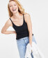 Women's Ribbed Scoop-Neck Tank Top, Created for Macy's