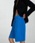 ფოტო #4 პროდუქტის Women's Lyocell Pleated Bermuda Shorts