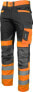 Фото #1 товара Lahti Pro spodnie ostrzegawcze czarno-pomarańczowe, "S" (L4051201)