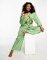 Фото #6 товара Esmee Plus beach trouser in sage green