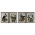Картина DKD Home Decor птицы Восточный 45 x 3 x 60 cm (4 штук)