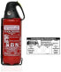 Фото #1 товара Brandengel® Fire Extinguisher 2 kg Car Powder Fire Extinguisher HGV Car DIN EN 3 Pressure Gauge Holder ABC 4LE (No Test Certificate or Inspection Tag)