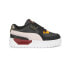 Фото #1 товара Puma Cali Dream Boho Gleam Lace Up Youth Boys Black Sneakers Casual Shoes 38607