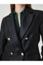 Фото #30 товара Melisa Ağazat X - Pırıltılı Kruvaze Blazer Ceket