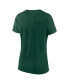 ფოტო #2 პროდუქტის Women's Green Oakland Athletics Logo Fitted T-shirt