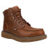 Justin Original Workboots Rush Nano Oil Resistant Work Mens Brown Work Safety S