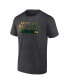 ფოტო #2 პროდუქტის Men's Charcoal Green Bay Packers T-shirt