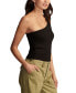 ფოტო #3 პროდუქტის Women's Asymmetric One Shoulder Sleeveless Top