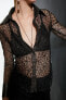 Фото #5 товара Рубашка черная женская Koton