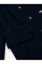 Пальто Koton Kaşe Coat With Buttoned Detail