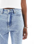 In The Style Tall straight leg jeans in light blue wash